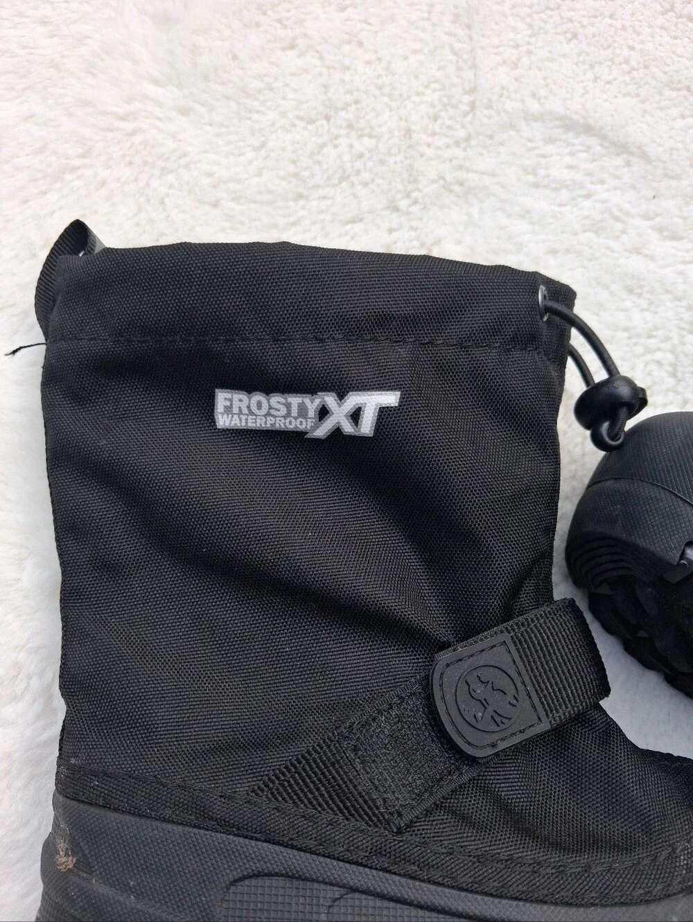 Kids Northside  Black Winter Snow Boots